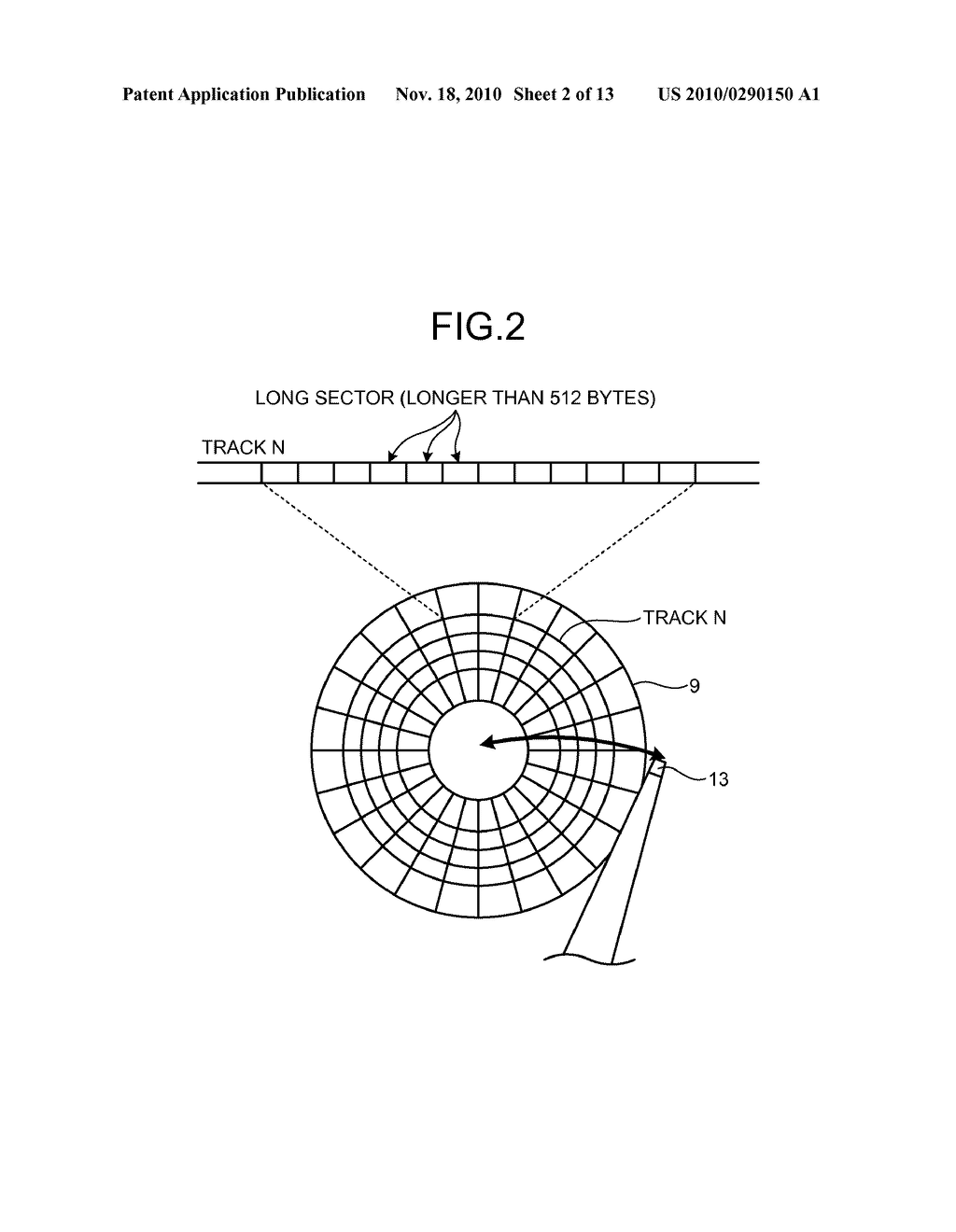 DISK CONTROLLER, DISK DRIVE DEVICE, AND DISK CONTROL METHOD - diagram, schematic, and image 03