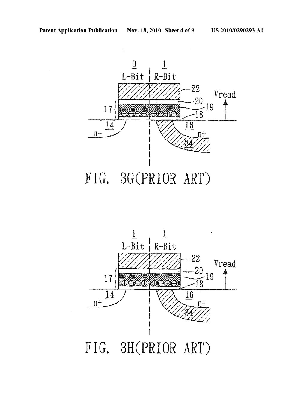 METHOD OF IDENTIFYING LOGICAL INFORMATION IN A PROGRAMMING AND ERASING CELL BY ON-SIDE READING SCHEME - diagram, schematic, and image 05