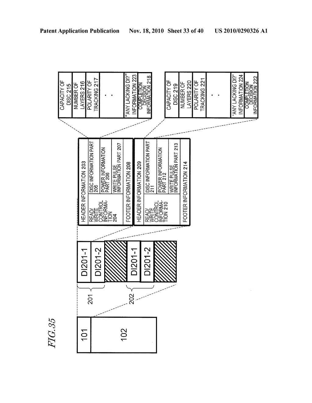 INFORMATION RECORDING MEDIUM, METHOD FOR RECORDING INFORMATION ON INFORMATION RECORDING MEDIUM, METHOD FOR REPRODUCING INFORMATION FROM INFORMATION RECORDING MEDIUM AND METHOD FOR PRODUCING INFORMATION RECORDING MEDIUM - diagram, schematic, and image 34