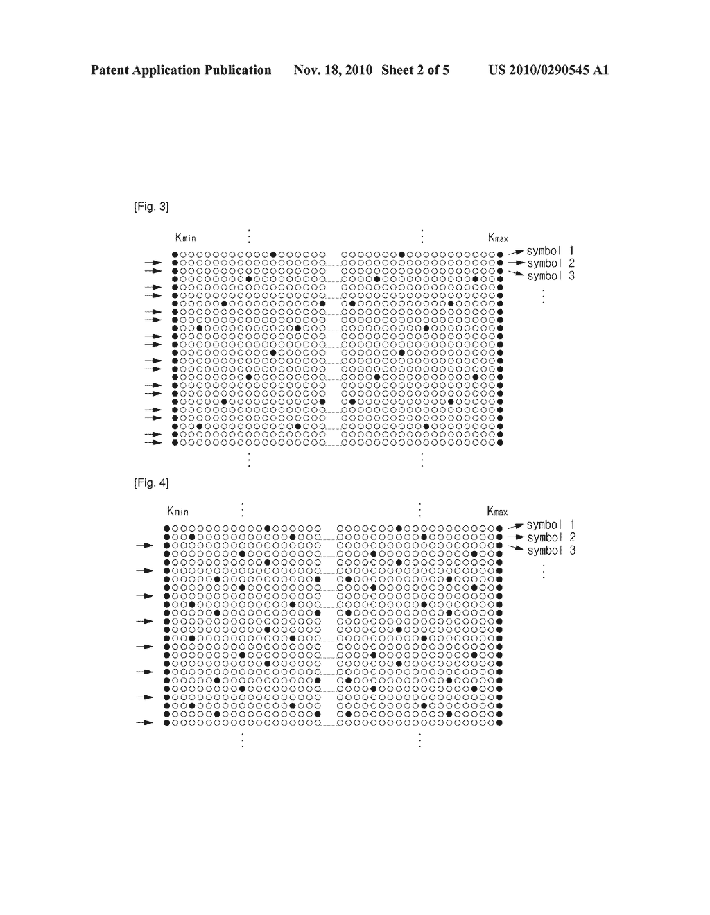 OFDM TRANSMISSION/RECEPTION DEVICE FOR TRANSMITTING AND RECEIVING OFDM SYMBOLS HAVING A VARIABLE DATA TRANSMISSION RATE AND METHOD THEREOF - diagram, schematic, and image 03