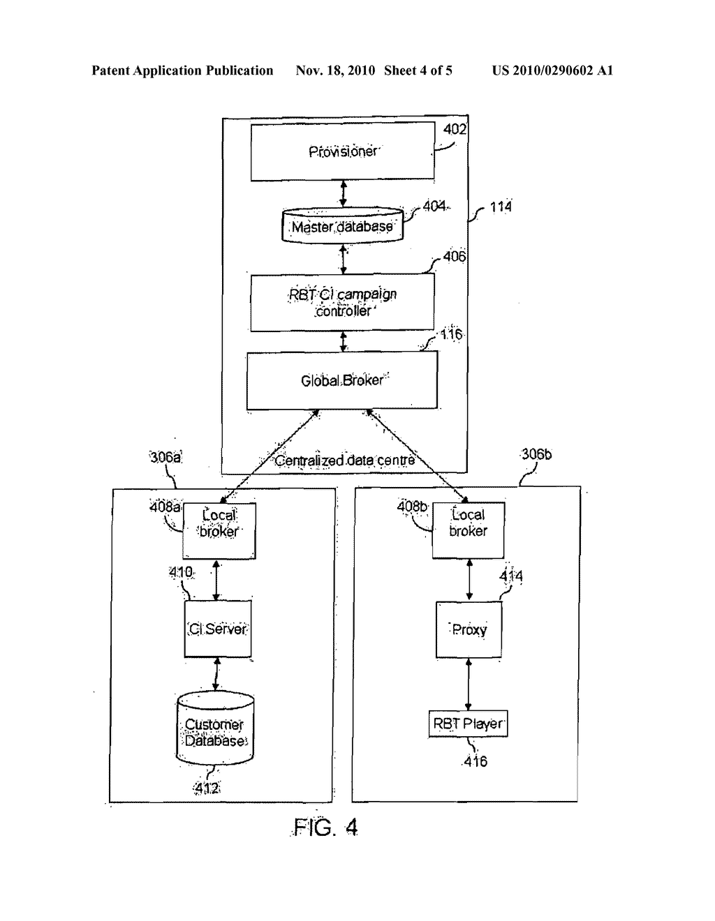 METHOD AND SYSTEM FOR CUSTOMIZING RING-BACK TONE IN AN INTER-OPERATOR TELECOMMUNICATION SYSTEM - diagram, schematic, and image 05