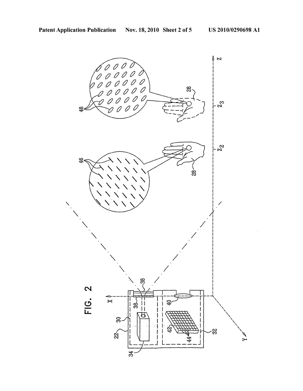 Distance-Varying Illumination and Imaging Techniques for Depth Mapping - diagram, schematic, and image 03