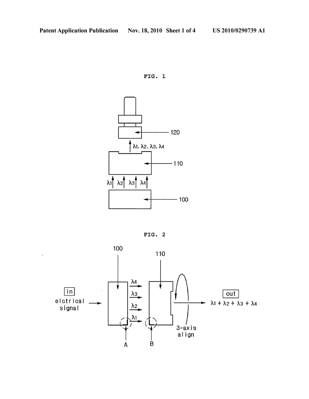 ACTIVE ALIGNMENT METHOD FOR MULTI-CHANNEL OPTICAL TRANSMITTER AND RECEIVER - diagram, schematic, and image 02