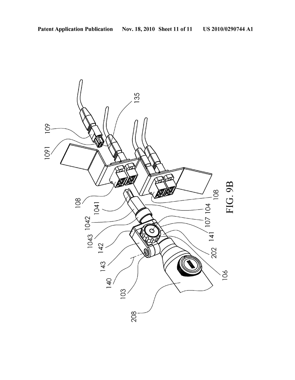 ADAPTIVE DEVICE FOR SHIFTING IMAGING AXIS ACROSS FIBER-OPTIC ENDFACES IN MULTI-FIBER CONNECTOR FOR INSPECTION - diagram, schematic, and image 12