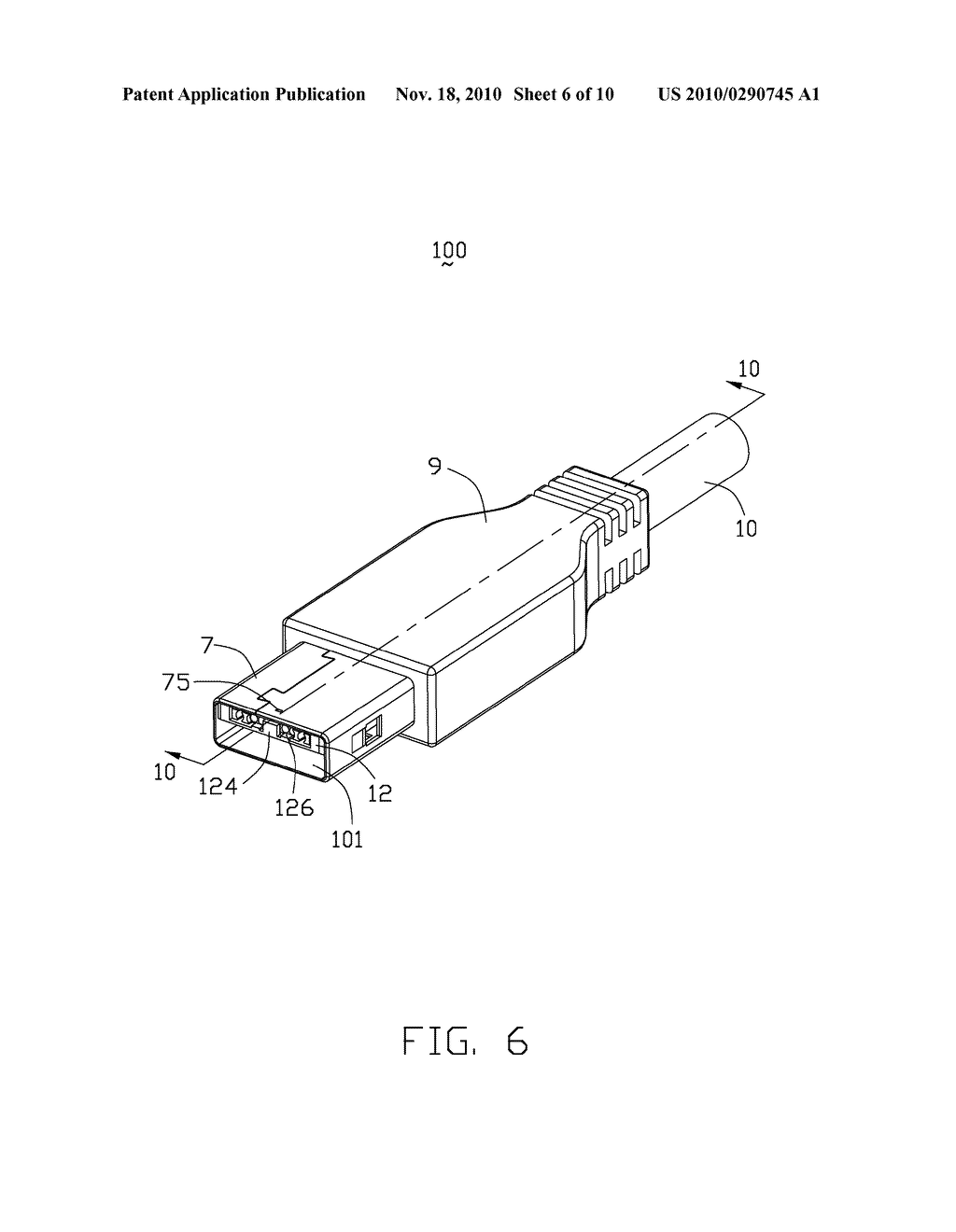 CONNECTOR HAVING AN FLOATABLE OPTICAL MODULE - diagram, schematic, and image 07