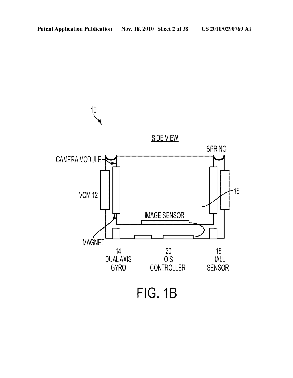 OPTICAL IMAGE STABILIZATION IN A DIGITAL STILL CAMERA OR HANDSET - diagram, schematic, and image 03