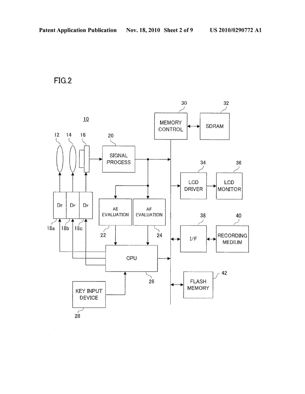 ELECTRONIC CAMERA - diagram, schematic, and image 03