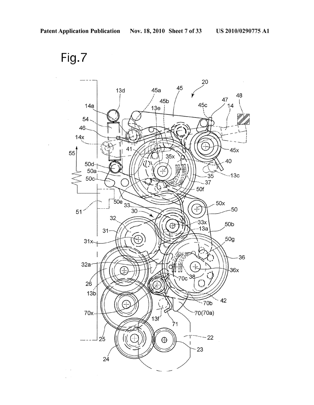 MIRROR AND SHUTTER DRIVE CONTROL MECHANISM FOR IMAGING APPARATUS - diagram, schematic, and image 08