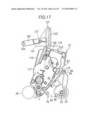 Image-Forming Device Having Mechanism for Separating Developing Rollers from Photosensitive Drums diagram and image