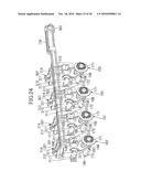 Image-Forming Device Having Mechanism for Separating Developing Rollers from Photosensitive Drums diagram and image