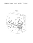 Image-Forming Device Having Mechanism for Separating Developing Rollers from Photosensitive Drums diagram and image