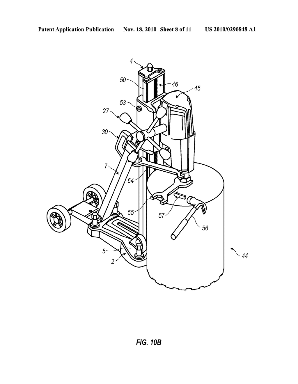 DRILL STAND - diagram, schematic, and image 09