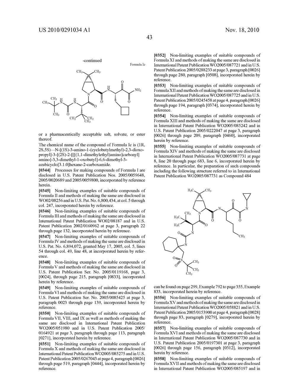 COMBINATIONS OF HCV PROTEASE INHIBITOR(S) AND CYP3A4 INHIBITOR(S), AND METHODS OF TREATMENT RELATED THERETO - diagram, schematic, and image 56