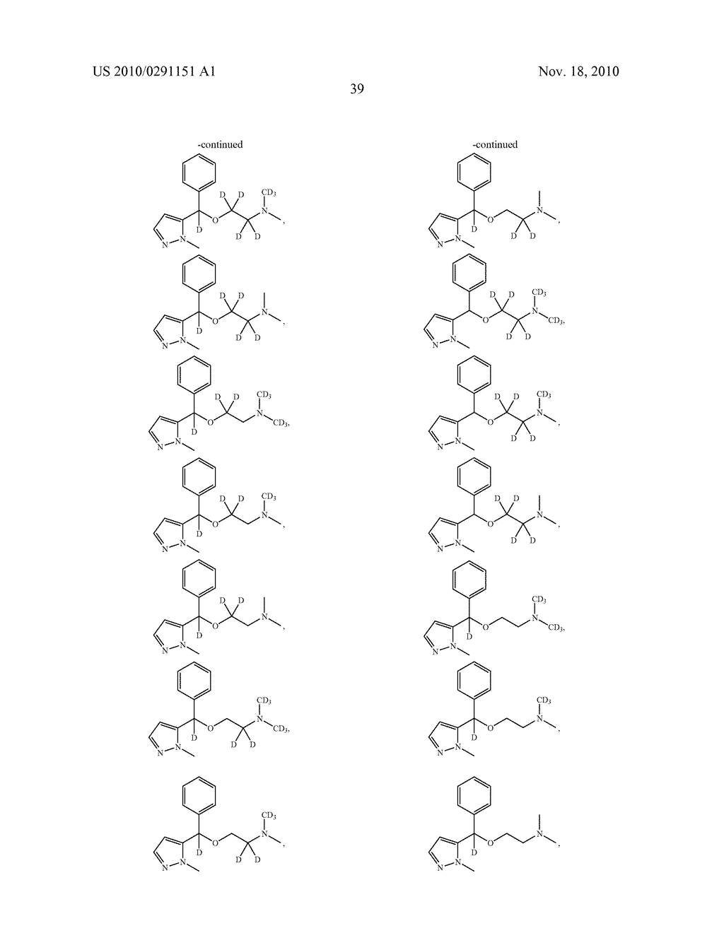 1-METHYLPYRAZOLE MODULATORS OF SUBSTANCE P, CALCITONIN GENE-RELATED PEPTIDE, ADRENERGIC RECEPTOR, AND/OR 5-HT RECEPTOR - diagram, schematic, and image 40