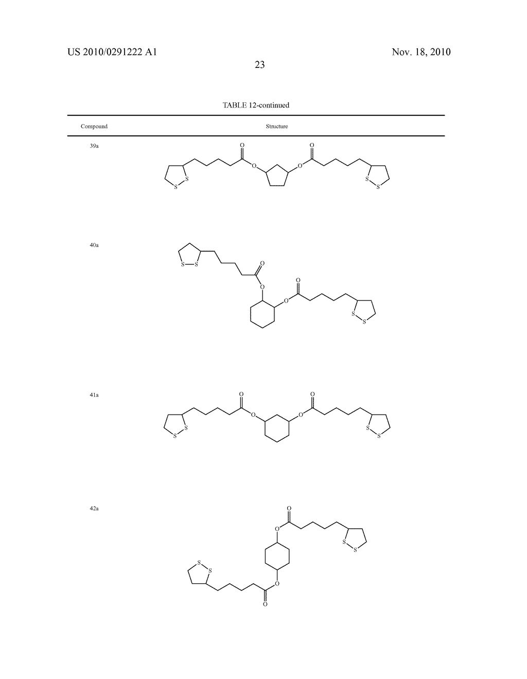 ANTIOXIDANT NANOSPHERE COMPRISING [1,2]-DITHIOLANE MOIETIES - diagram, schematic, and image 57