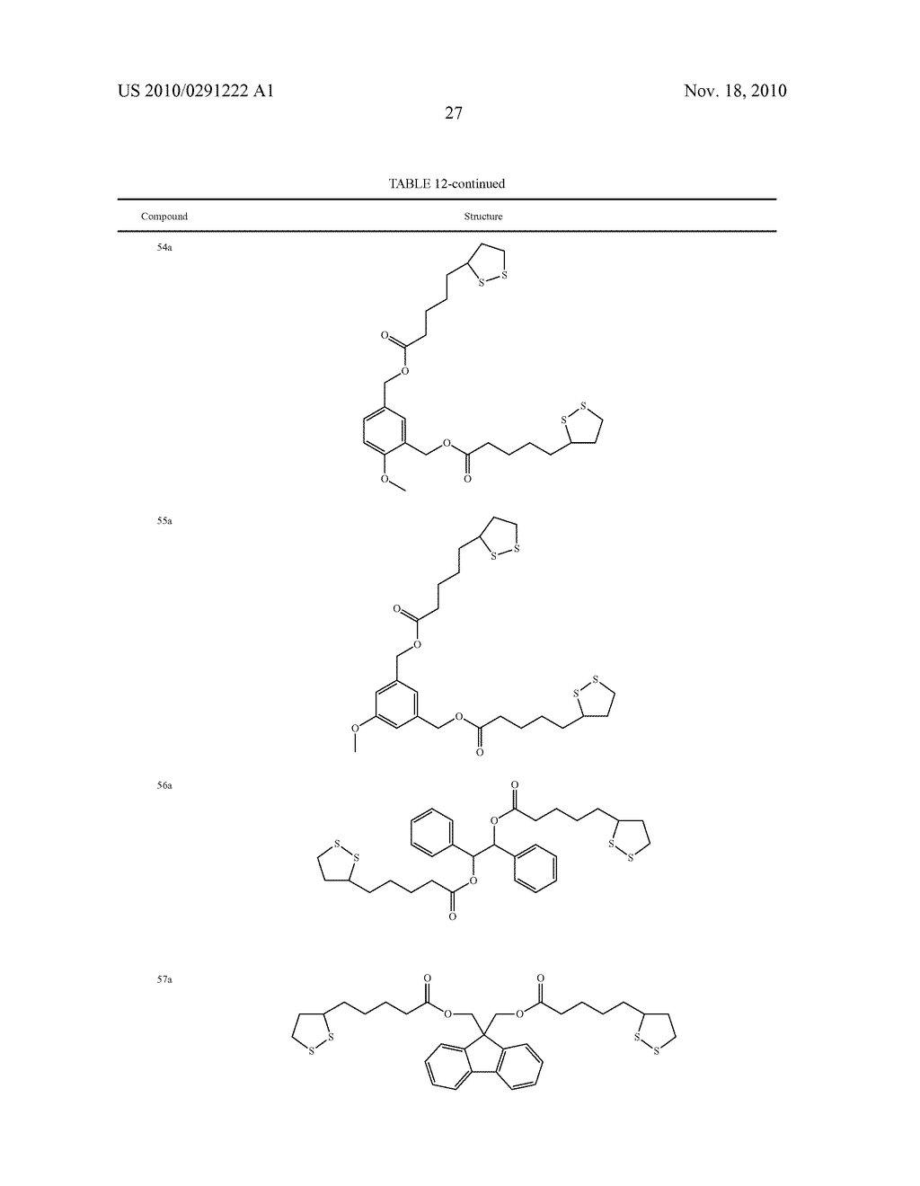 ANTIOXIDANT NANOSPHERE COMPRISING [1,2]-DITHIOLANE MOIETIES - diagram, schematic, and image 61