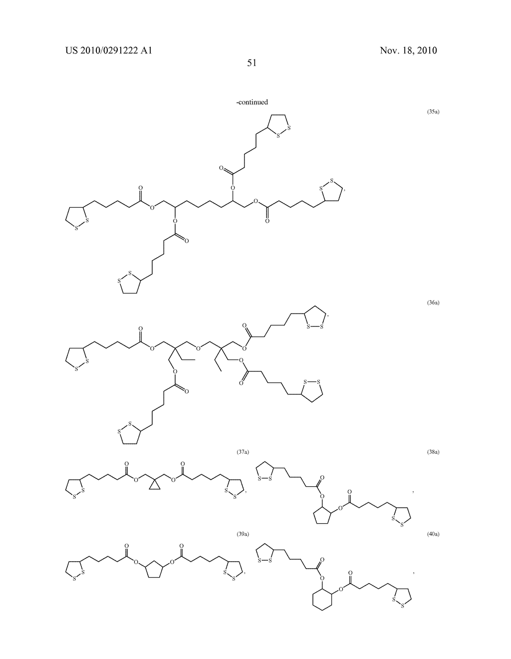 ANTIOXIDANT NANOSPHERE COMPRISING [1,2]-DITHIOLANE MOIETIES - diagram, schematic, and image 85