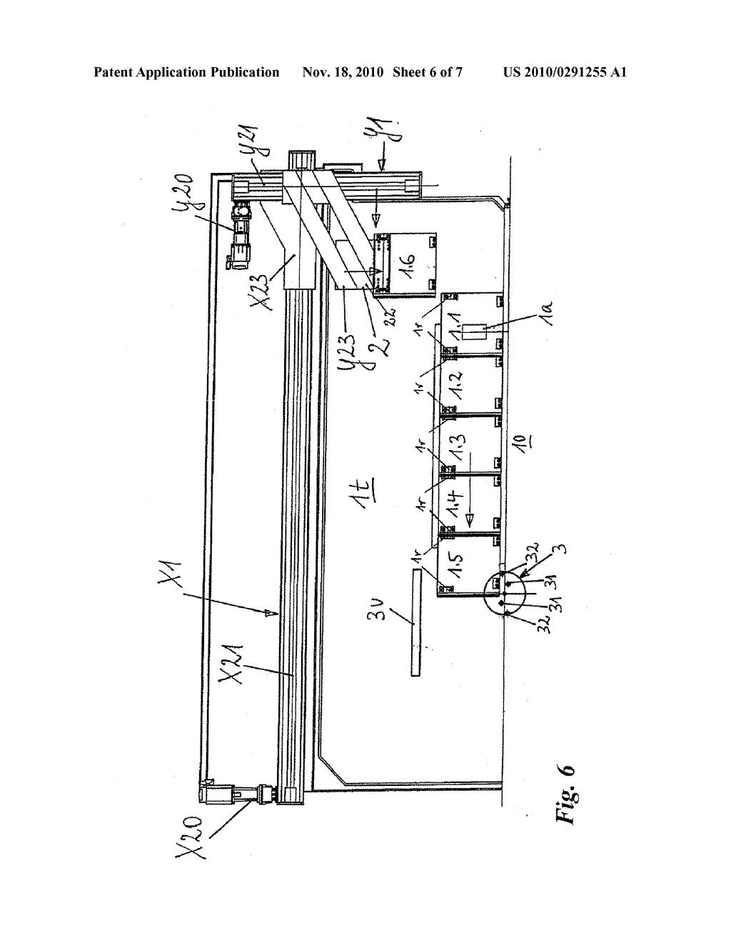 CORRUGATOR DEVICE WITH A MOULD RELEASE DEVICE - diagram, schematic, and image 07