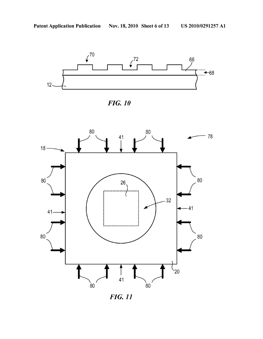 Template Having a Varying Thickness to Facilitate Expelling a Gas Positioned Between a Substrate and the Template - diagram, schematic, and image 07