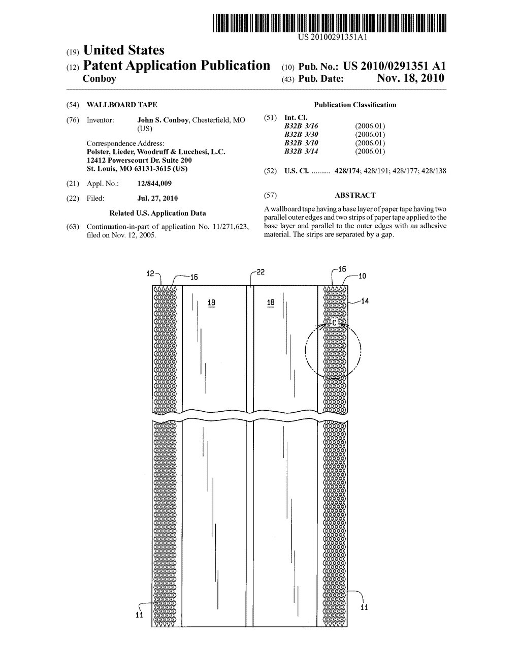 WALLBOARD TAPE - diagram, schematic, and image 01