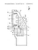 INJECTION MOLDED PLASTIC COMPONENT HAVING AN INSERT diagram and image