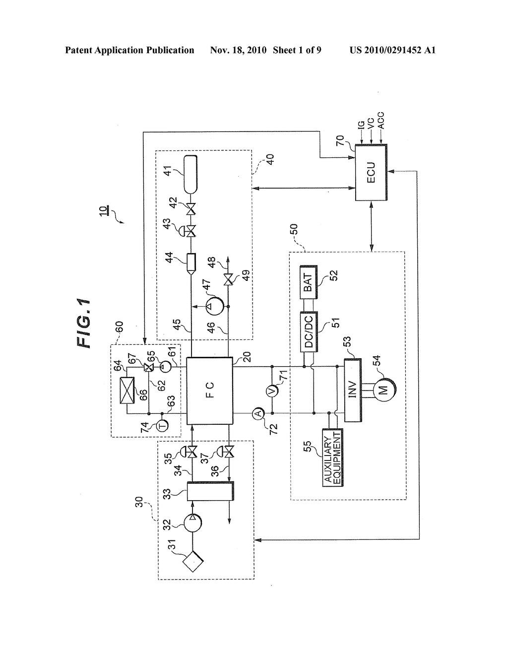 FUEL CELL SYSTEM - diagram, schematic, and image 02