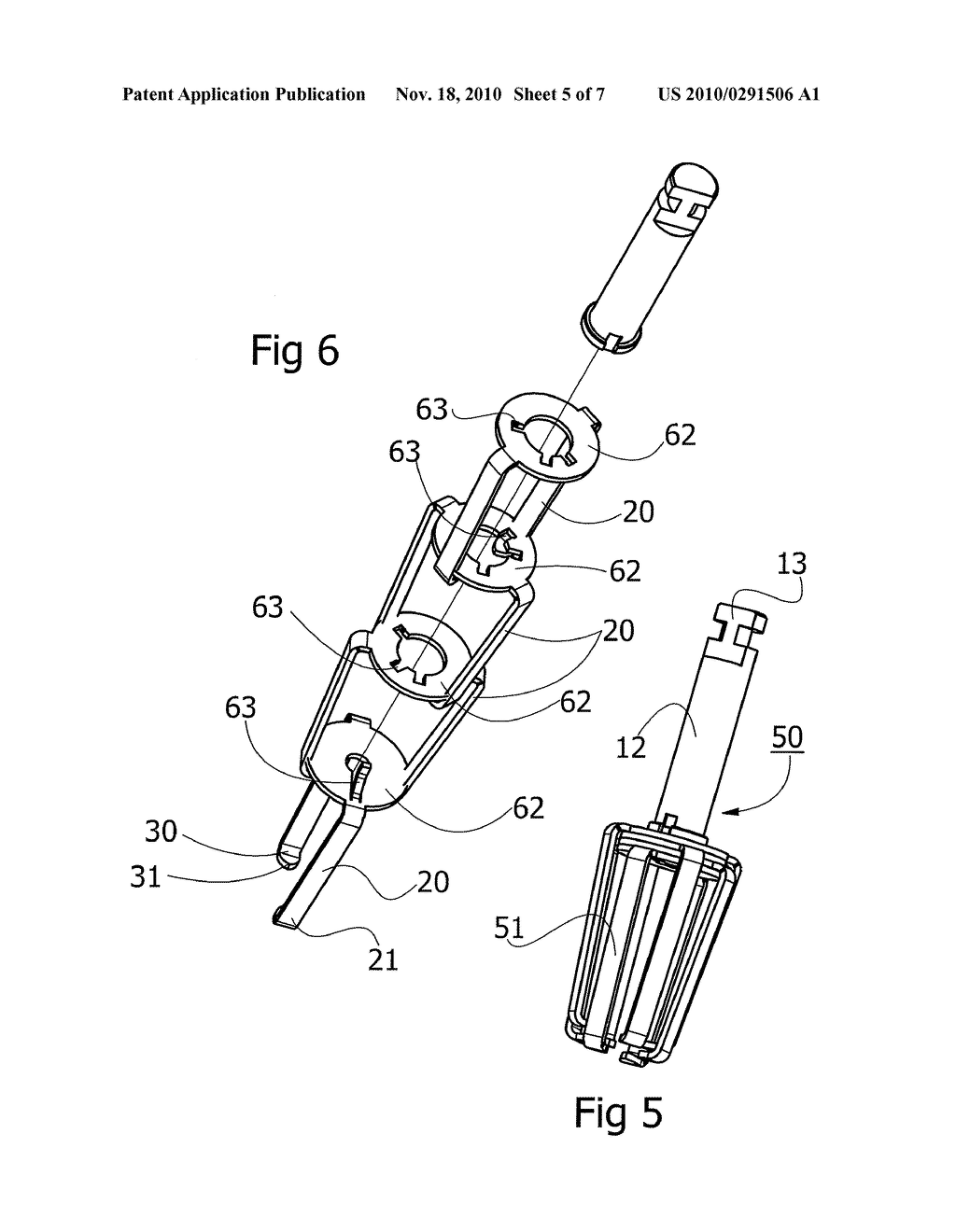 DEVICE FOR DEBRIDEMENT OF IMPLANTS, AND A METHOD FOR DEBRIDEMENT OF IMPLANTS USING THE DEVICE - diagram, schematic, and image 06