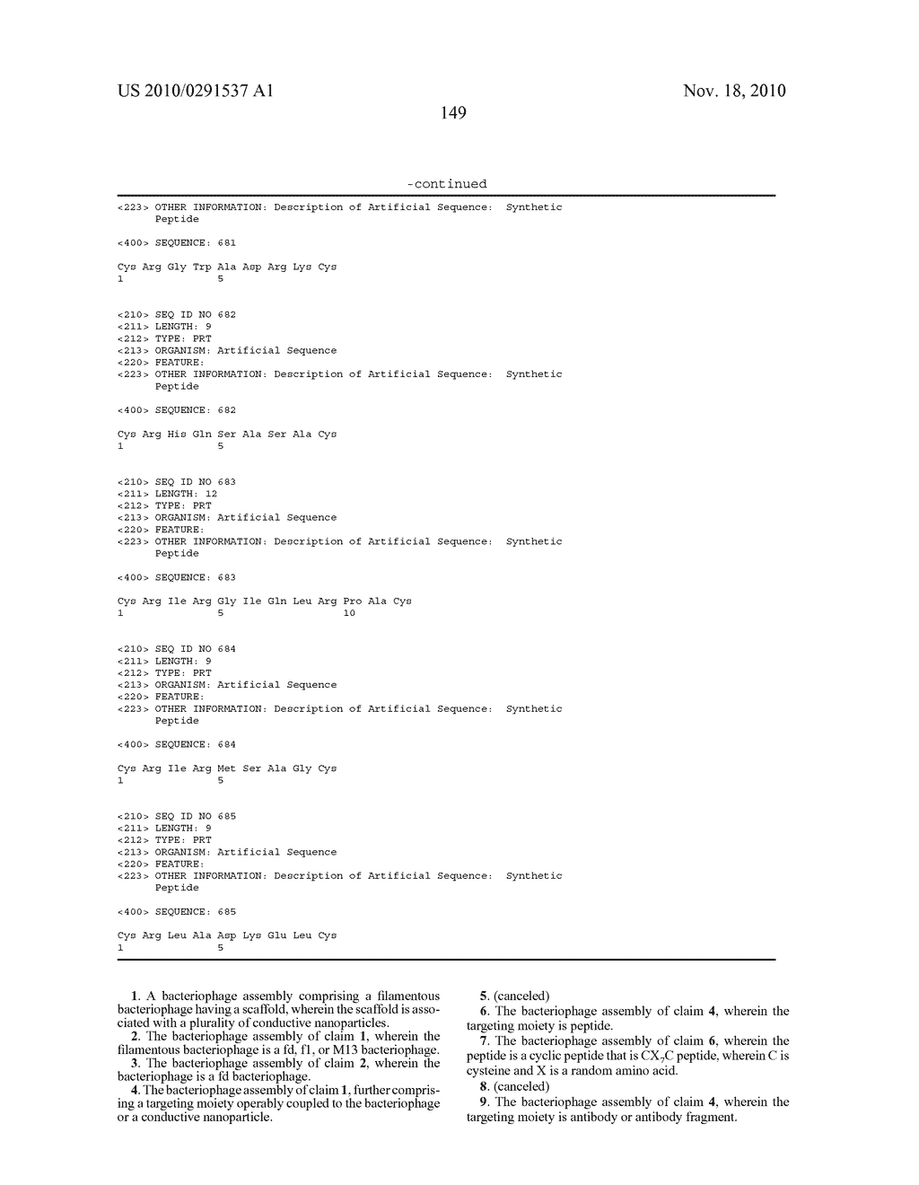 METHODS AND COMPOSITIONS RELATED TO PHAGE-NANOPARTICLE ASSEMBLIES - diagram, schematic, and image 178