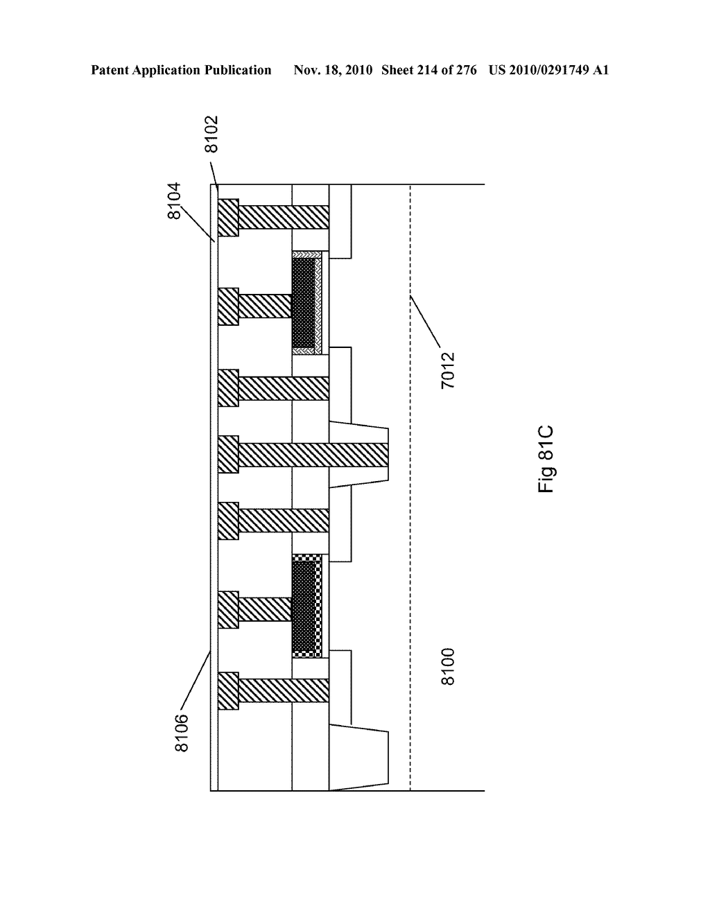 METHOD FOR FABRICATION OF A SEMICONDUCTOR DEVICE AND STRUCTURE - diagram, schematic, and image 215