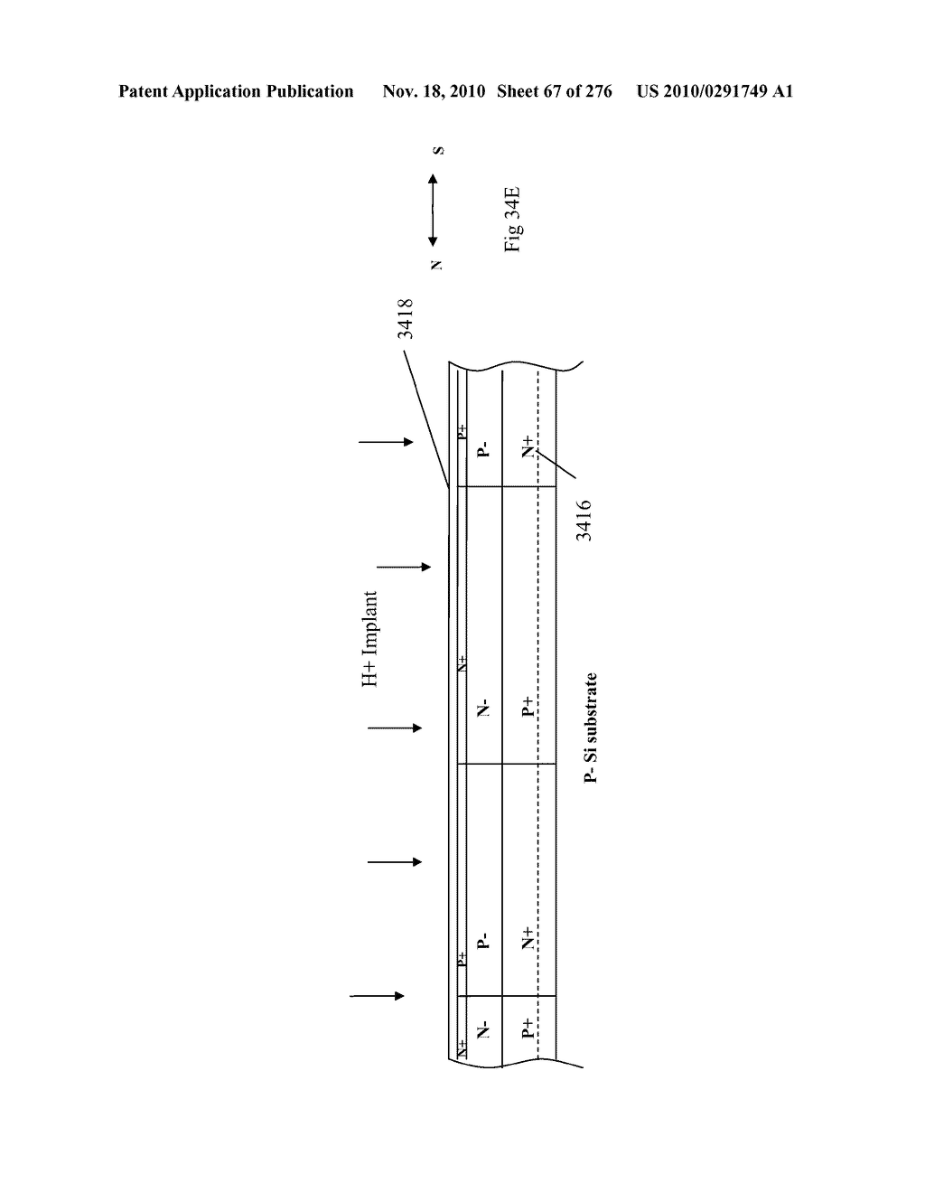 METHOD FOR FABRICATION OF A SEMICONDUCTOR DEVICE AND STRUCTURE - diagram, schematic, and image 68