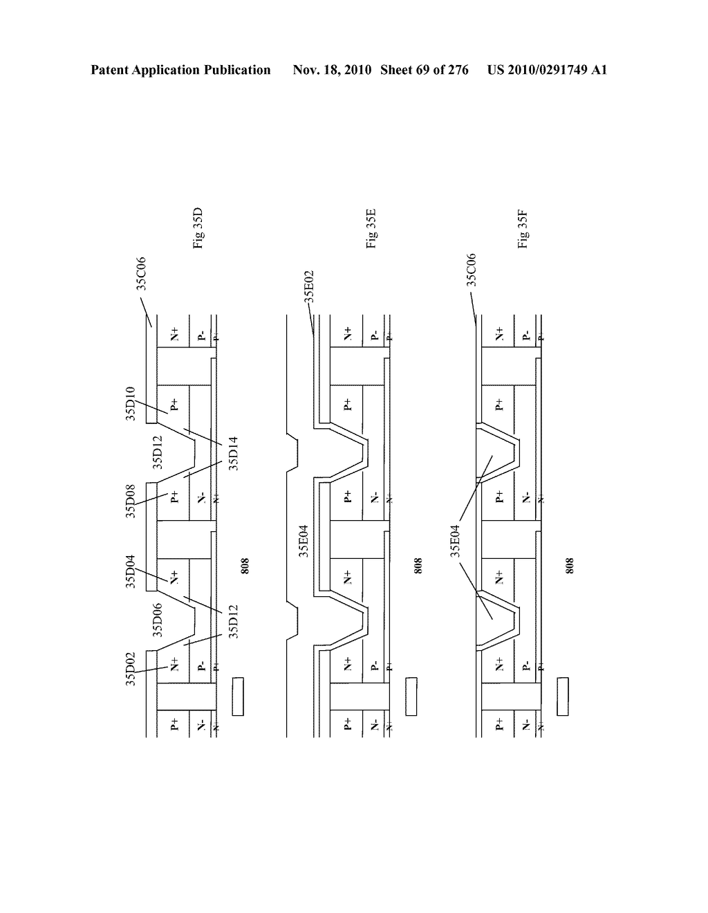 METHOD FOR FABRICATION OF A SEMICONDUCTOR DEVICE AND STRUCTURE - diagram, schematic, and image 70