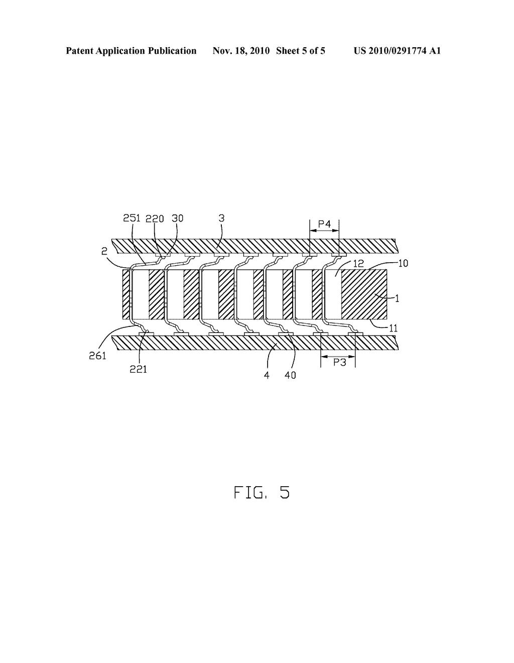 ELECTRICAL SOCKET HAVING CONTACT TERMINALS ARRANGED IN FAN-OUT PITCH ARRANGEMENT - diagram, schematic, and image 06