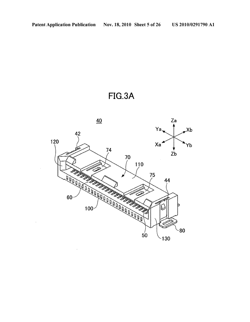 FLEXIBLE CABLE CONNECTING STRUCTURE AND FLEXIBLE CABLE CONNECTOR - diagram, schematic, and image 06