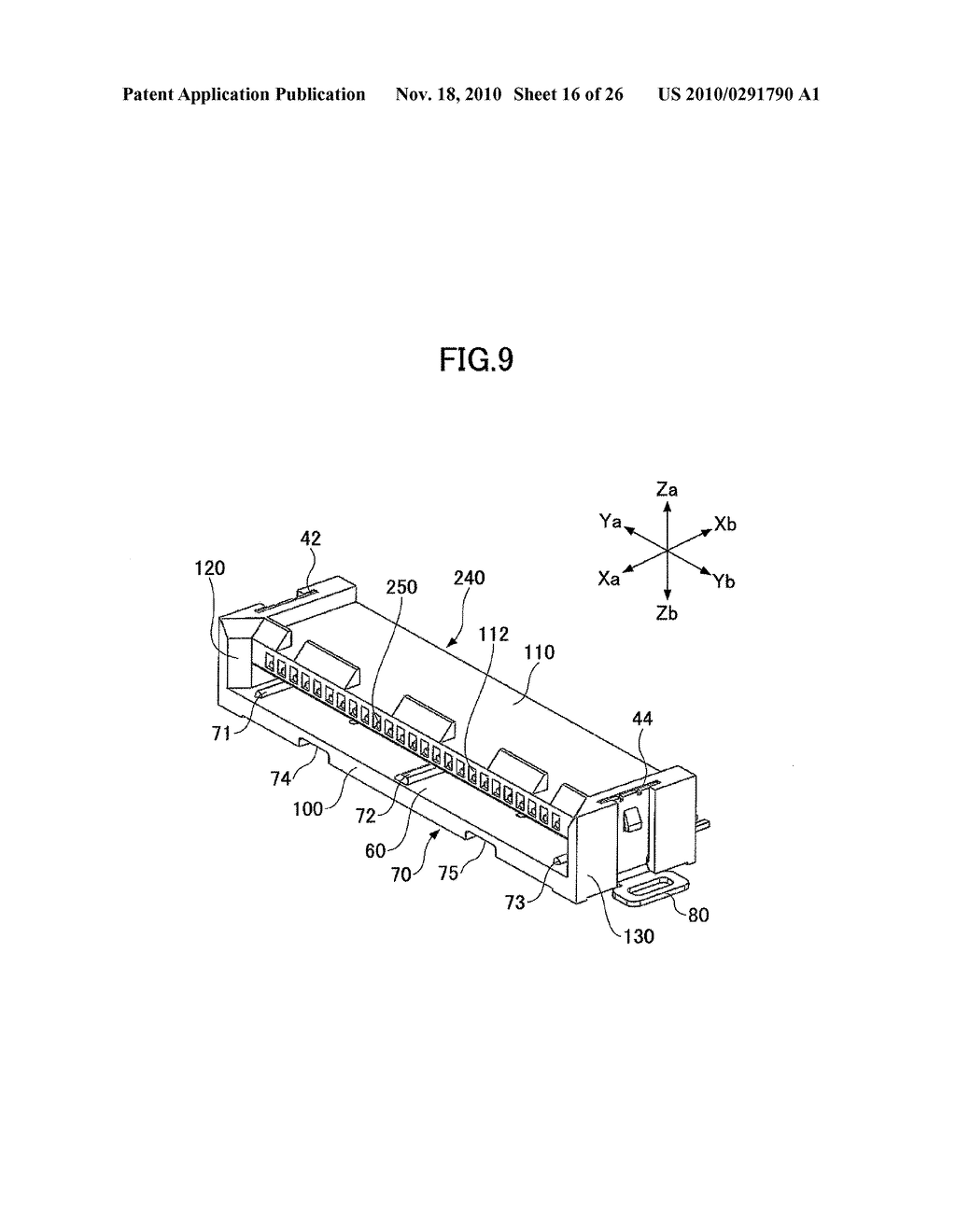 FLEXIBLE CABLE CONNECTING STRUCTURE AND FLEXIBLE CABLE CONNECTOR - diagram, schematic, and image 17