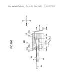 FLEXIBLE CABLE CONNECTING STRUCTURE AND FLEXIBLE CABLE CONNECTOR diagram and image