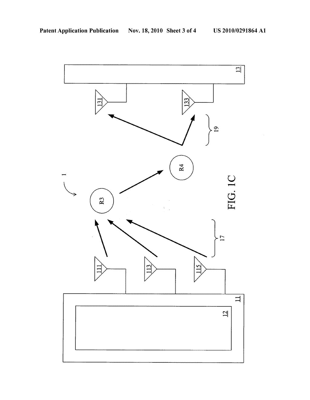 GAIN ADJUSTMENT APPARATUS, METHOD, AND TANGIBLE MACHINE-READABLE MEDIUM THEREOF FOR A MULTIPLE INPUT MULTIPLE OUTPUT WIRELESS COMMUNICATION SYSTEM - diagram, schematic, and image 04
