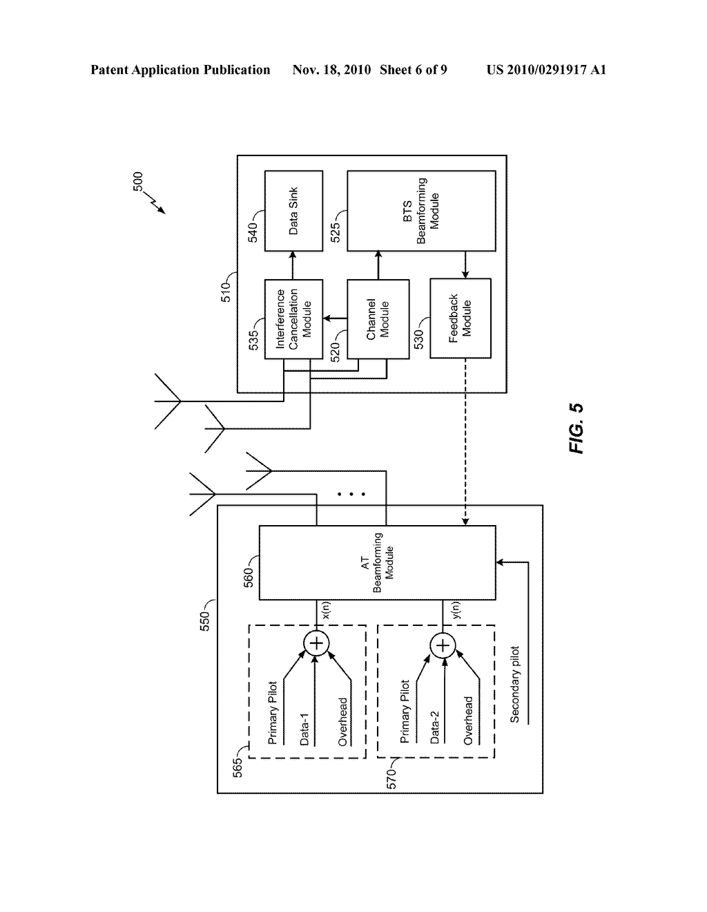 SYSTEM AND METHOD FOR SUPPORTING MULTIPLE REVERSE LINK DATA STREAMS - diagram, schematic, and image 07