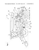 CROP RESIDUE CHOPPING AND DISTRIBUTING ARRANGEMENT FOR A COMBINE HARVESTER diagram and image