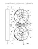 CROP RESIDUE CHOPPING AND DISTRIBUTING ARRANGEMENT FOR A COMBINE HARVESTER diagram and image