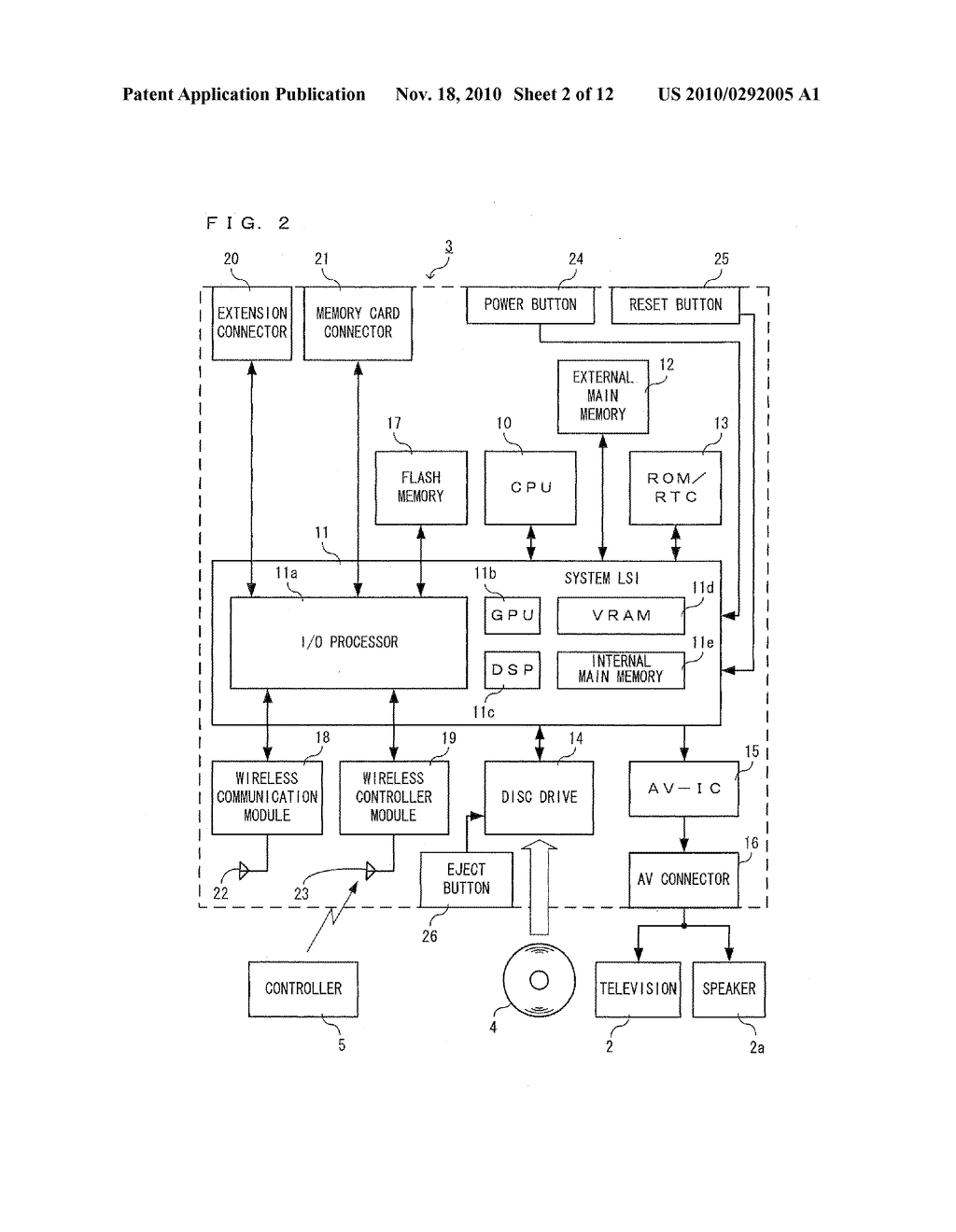 GAME APPARATUS AND COMPUTER-READABLE STORAGE MEDIUM HAVING A GAME PROGRAM STORED THEREON - diagram, schematic, and image 03