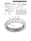 Planetary ring gear lug design for NVH improvement diagram and image