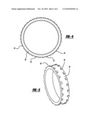 Planetary ring gear lug design for NVH improvement diagram and image