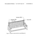  Apparatus and a method for folding and unfolding a foldable transport container diagram and image