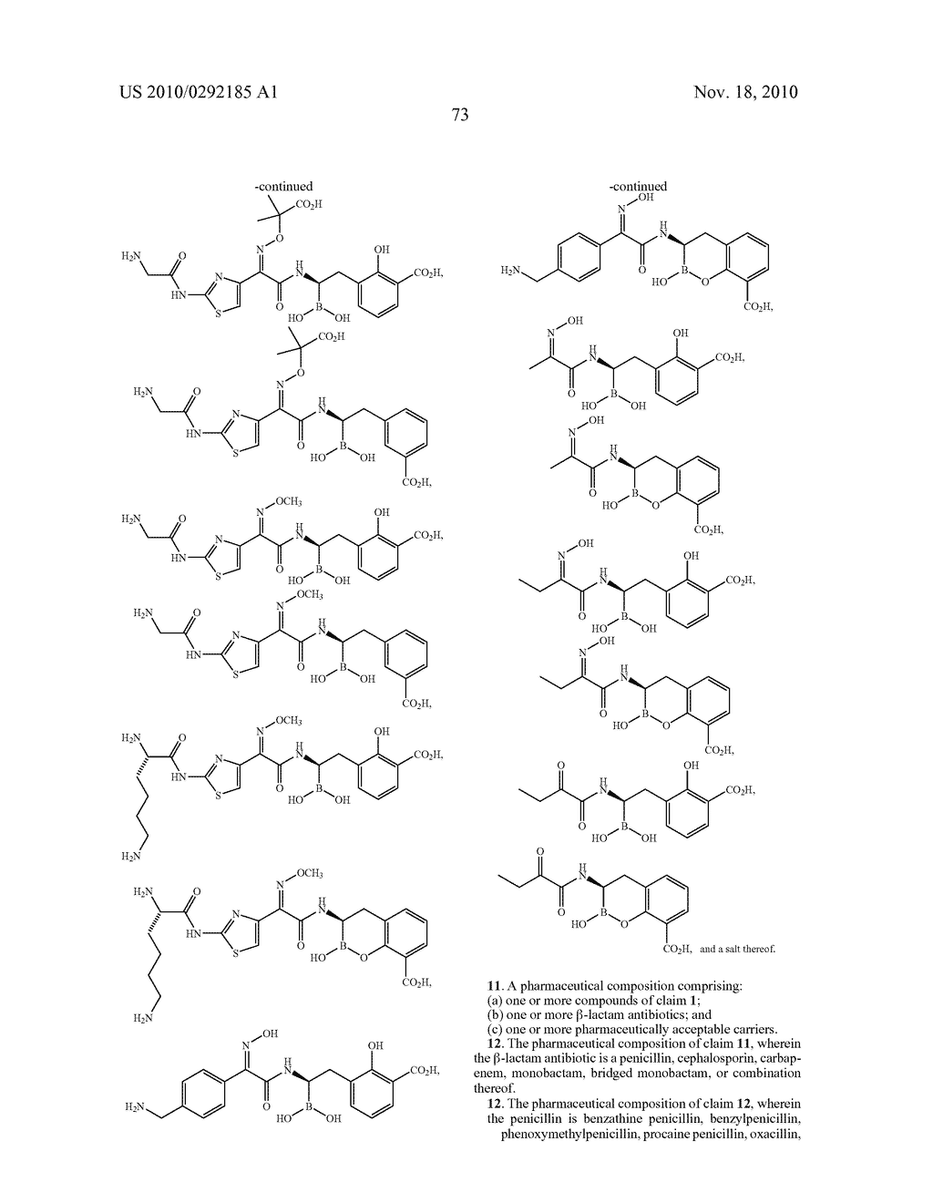 BETA-LACTAMASE INHIBITORS - diagram, schematic, and image 82