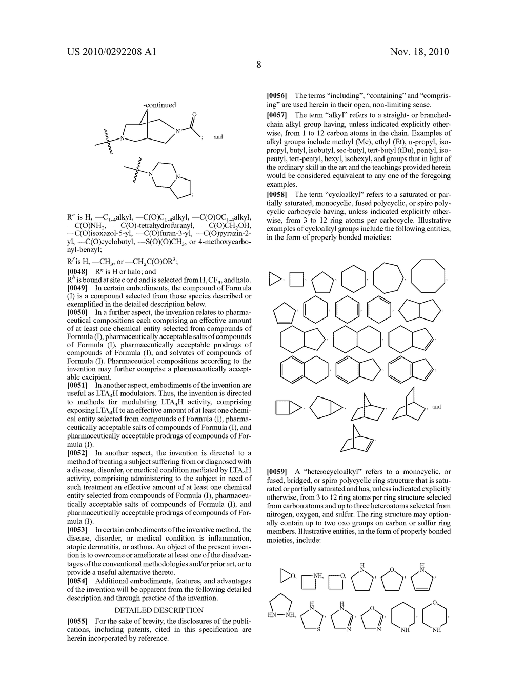 COMPOUNDS WITH TWO FUSED BICYCLIC HETEROARYL MOIETIES AS MODULATORS OF LEUKOTRIENE A4 HYDROLASE - diagram, schematic, and image 09