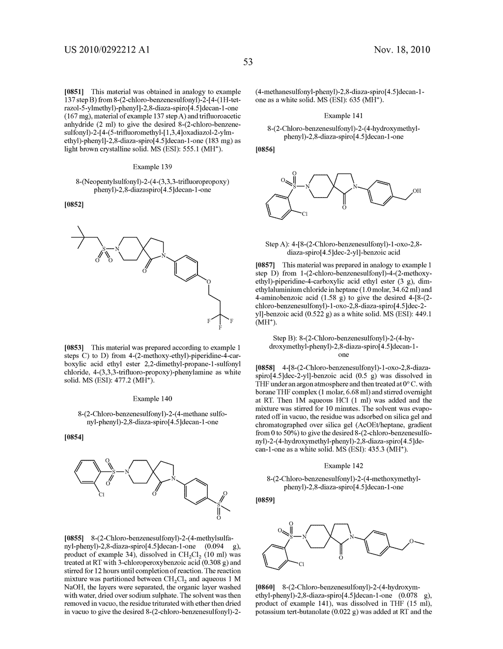 NEW AZACYCLIC DERIVATIVES - diagram, schematic, and image 54