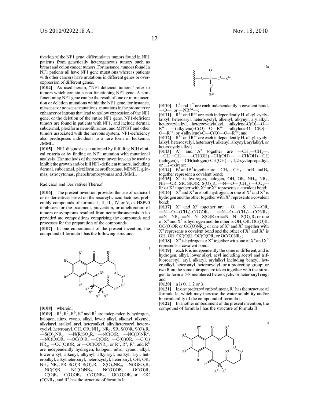 Treatment Of Neurofibromatosis With Radicicol And Its Derivatives - diagram, schematic, and image 16