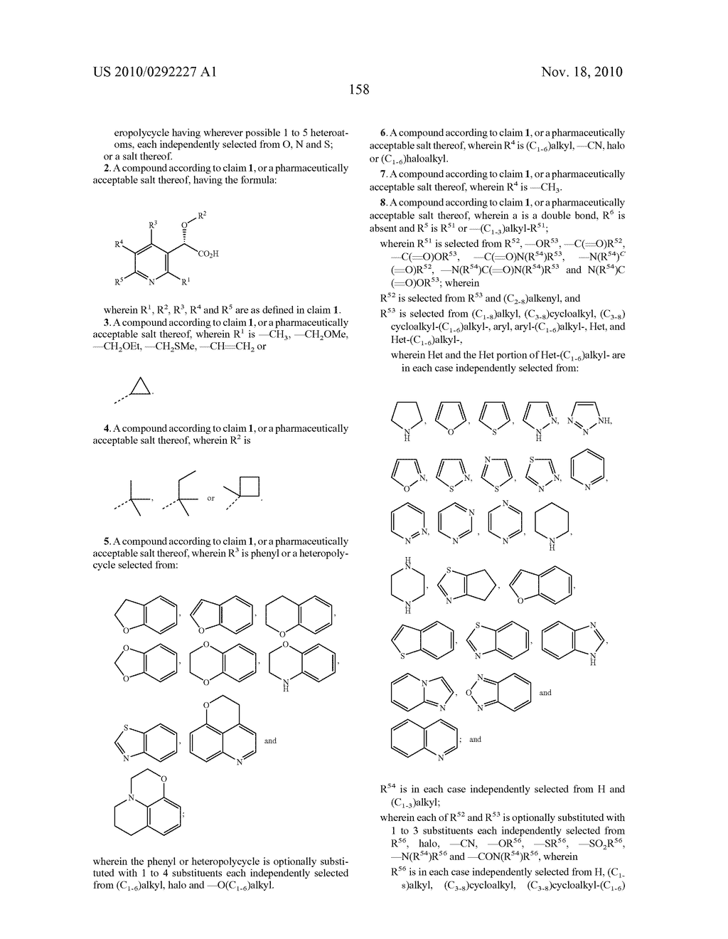 INHIBITORS OF HUMAN IMMUNODEFICIENCY VIRUS REPLICATION - diagram, schematic, and image 159