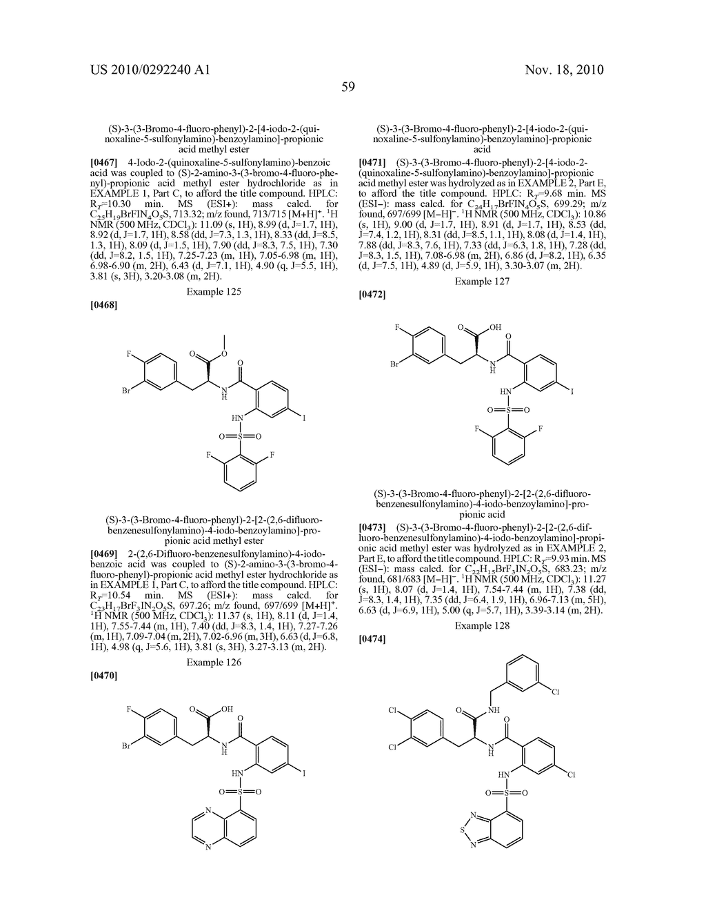 SULFONAMIDE COMPOUNDS - diagram, schematic, and image 60