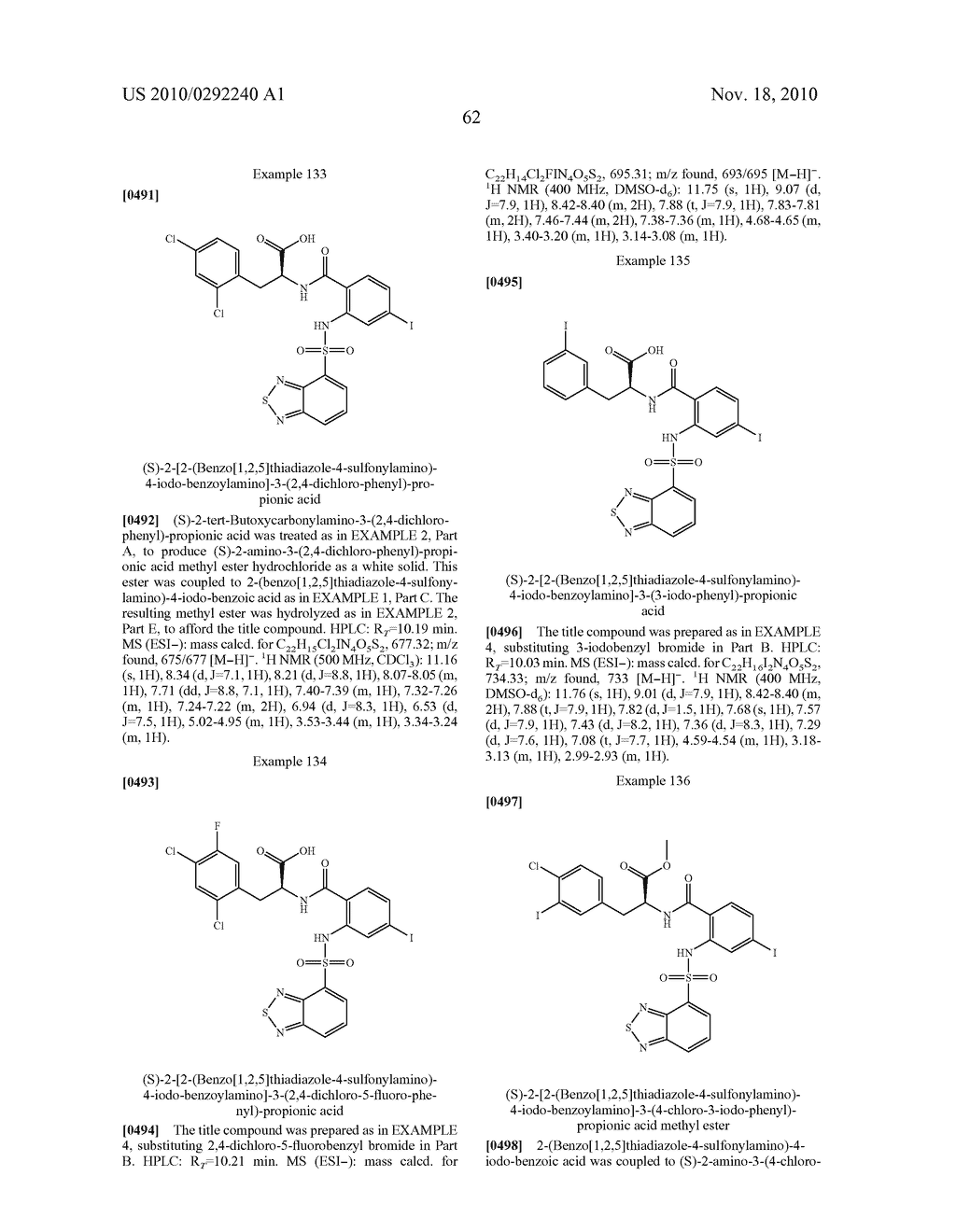 SULFONAMIDE COMPOUNDS - diagram, schematic, and image 63